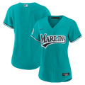 Miami Marlins Women's Alternate Stadium Jersey — Teal