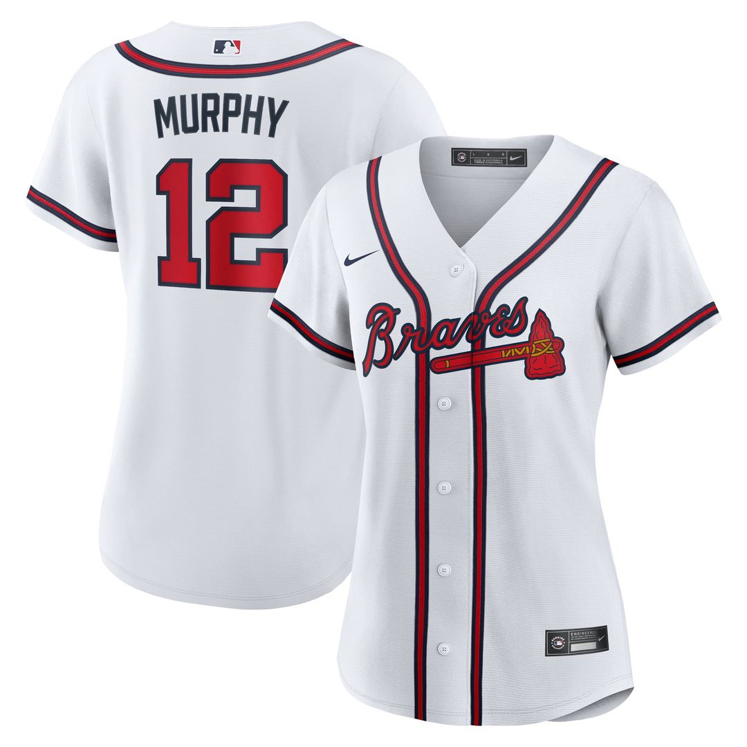 Atlanta Braves Sean Murphy Women's Home Replica Jersey — White
