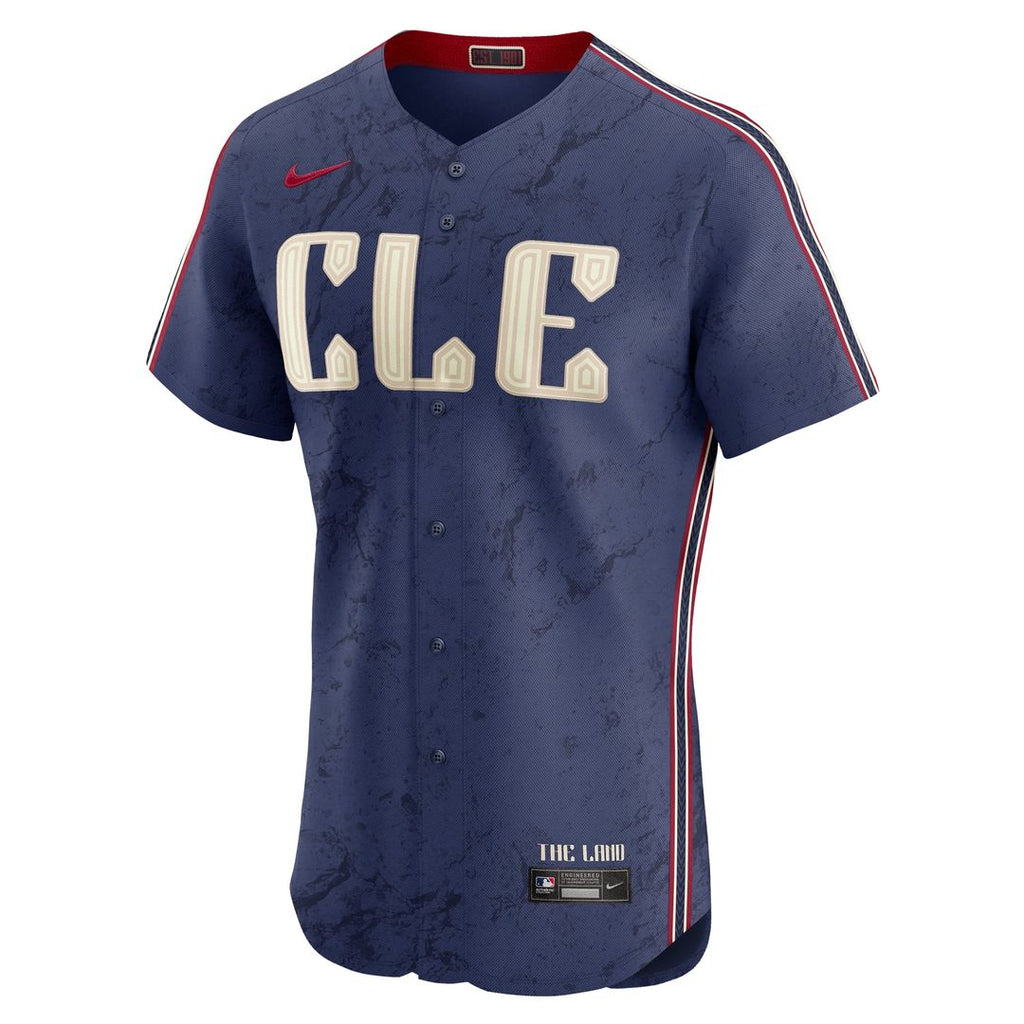 Cleveland Guardians City Connect Elite Jersey — Navy