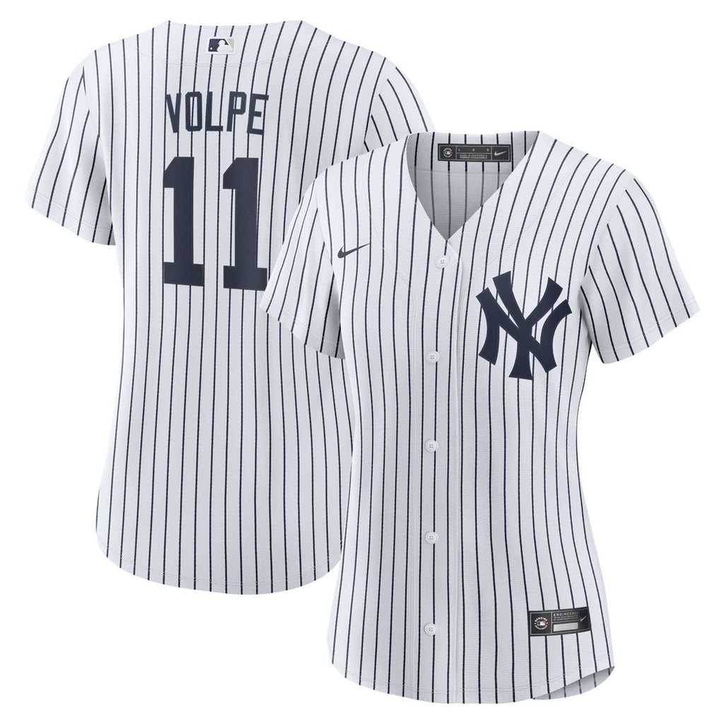 New York Yankees Anthony Volpe Women's Home Replica Jersey — White