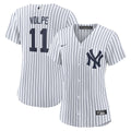 New York Yankees Anthony Volpe Women's Home Replica Jersey — White