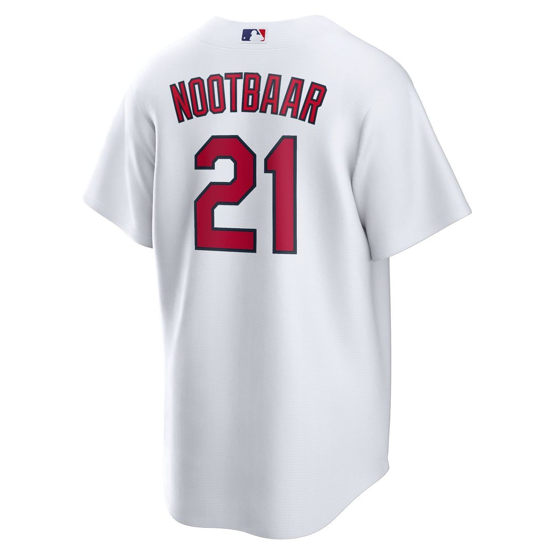 St. Louis Cardinals Lars Nootbaar Home Replica Jersey — White