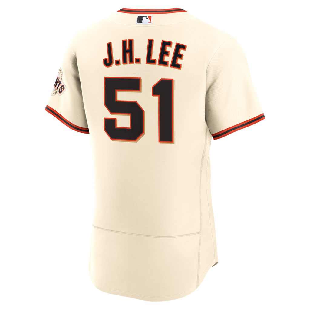 San Francisco Giants Jung Hoo Lee Home Authentic Jersey — Cream