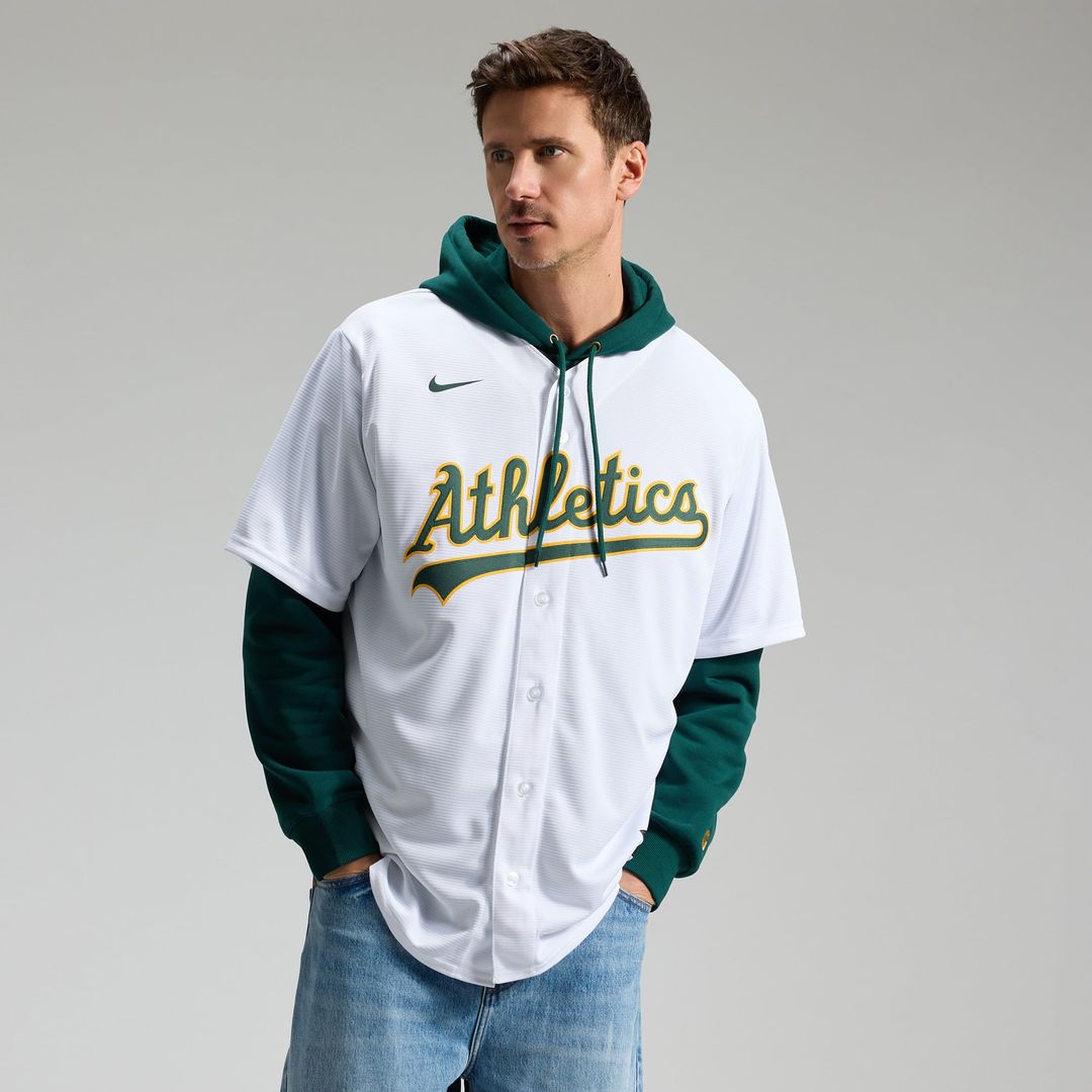 Athletics Nick Kurtz Home Replica Jersey — White