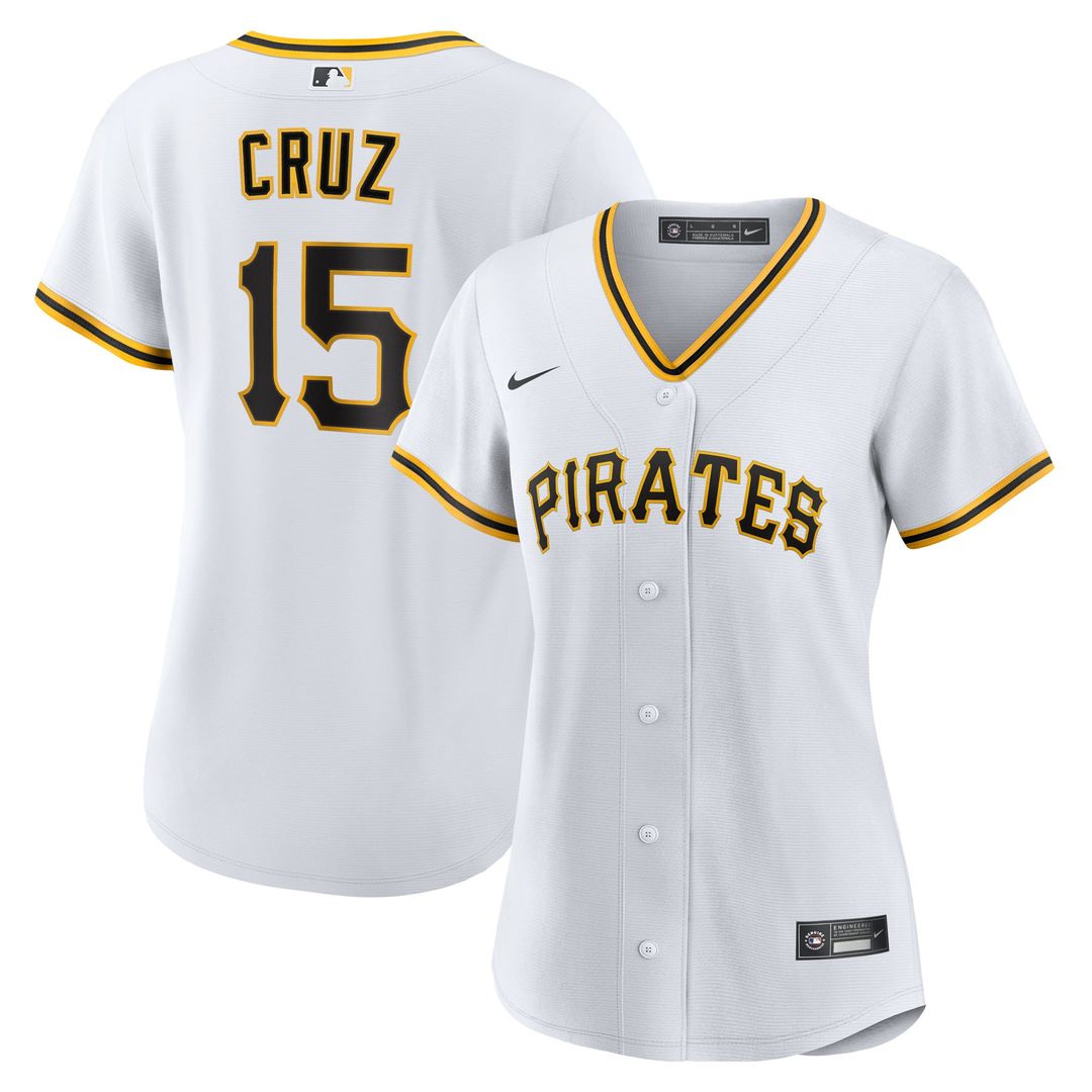 Pittsburgh Pirates Oneil Cruz Women's Home Replica Jersey — White