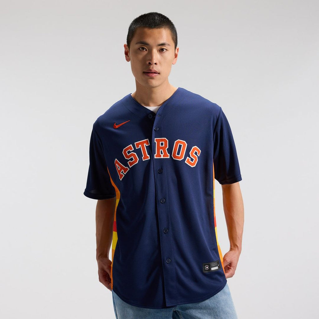 Houston Astros Jose Altuve Alternate 2 Replica Jersey — Navy