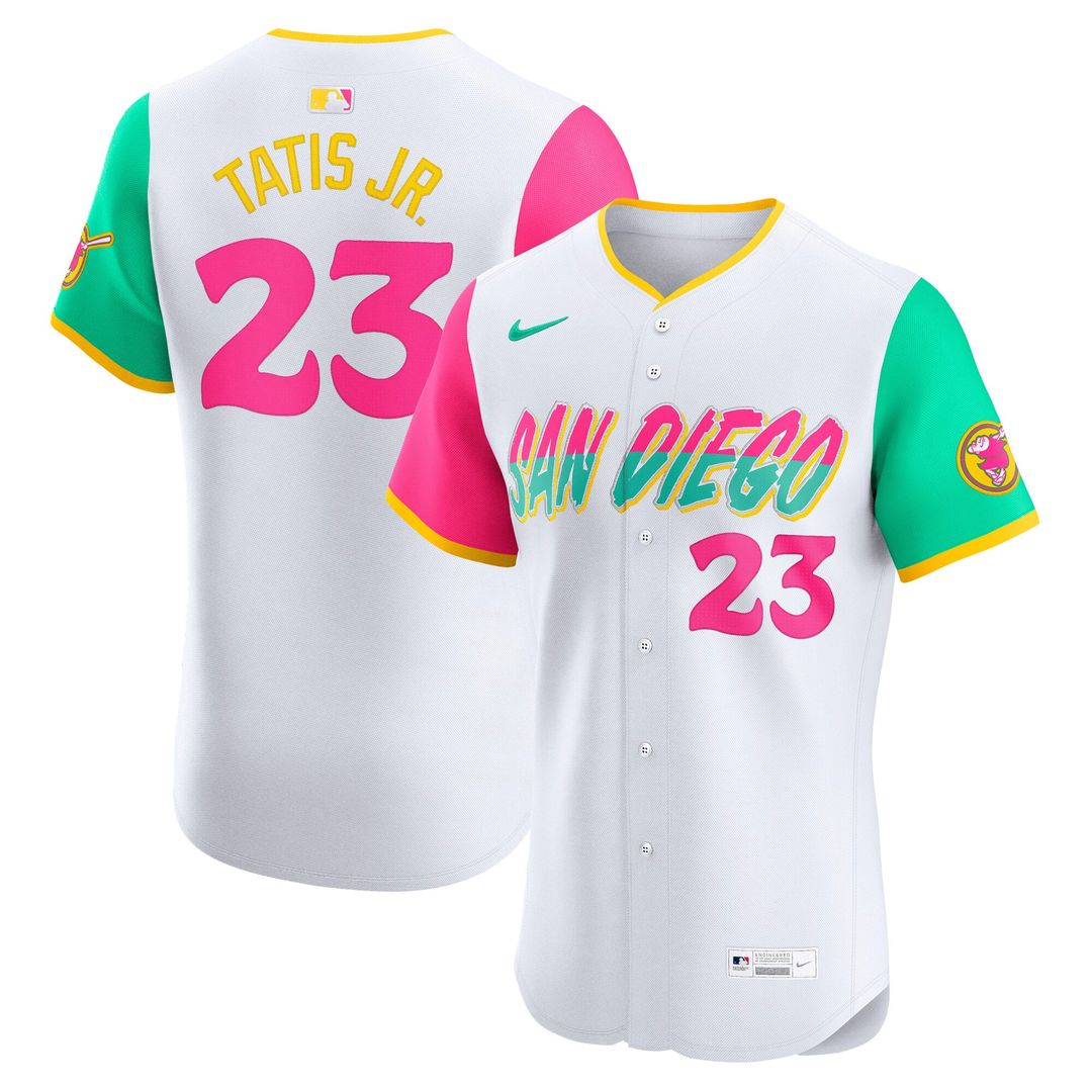 San Diego Padres Fernando Tatis Jr. City Connect Elite Jersey — White