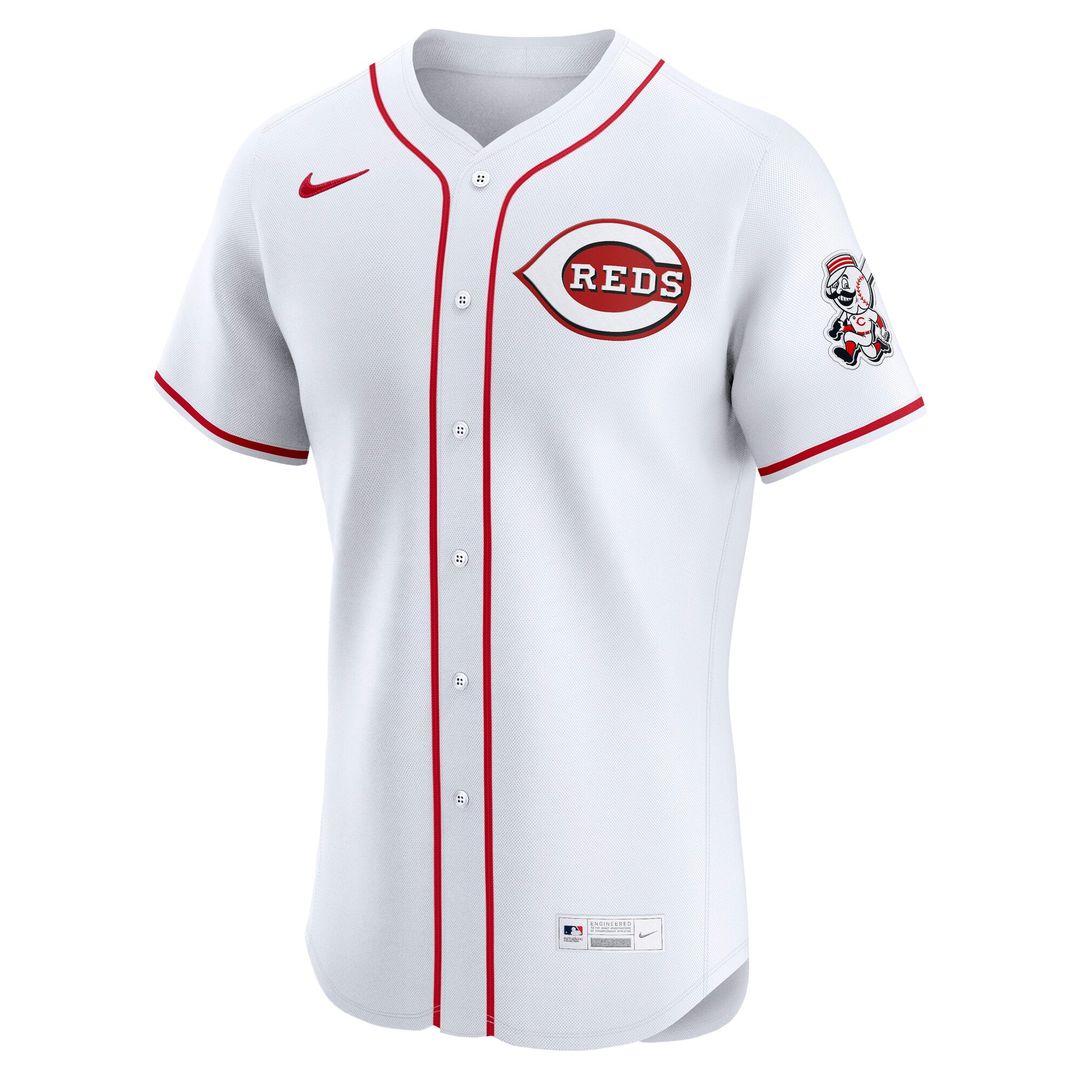 Cincinnati Reds Home Elite Jersey — White
