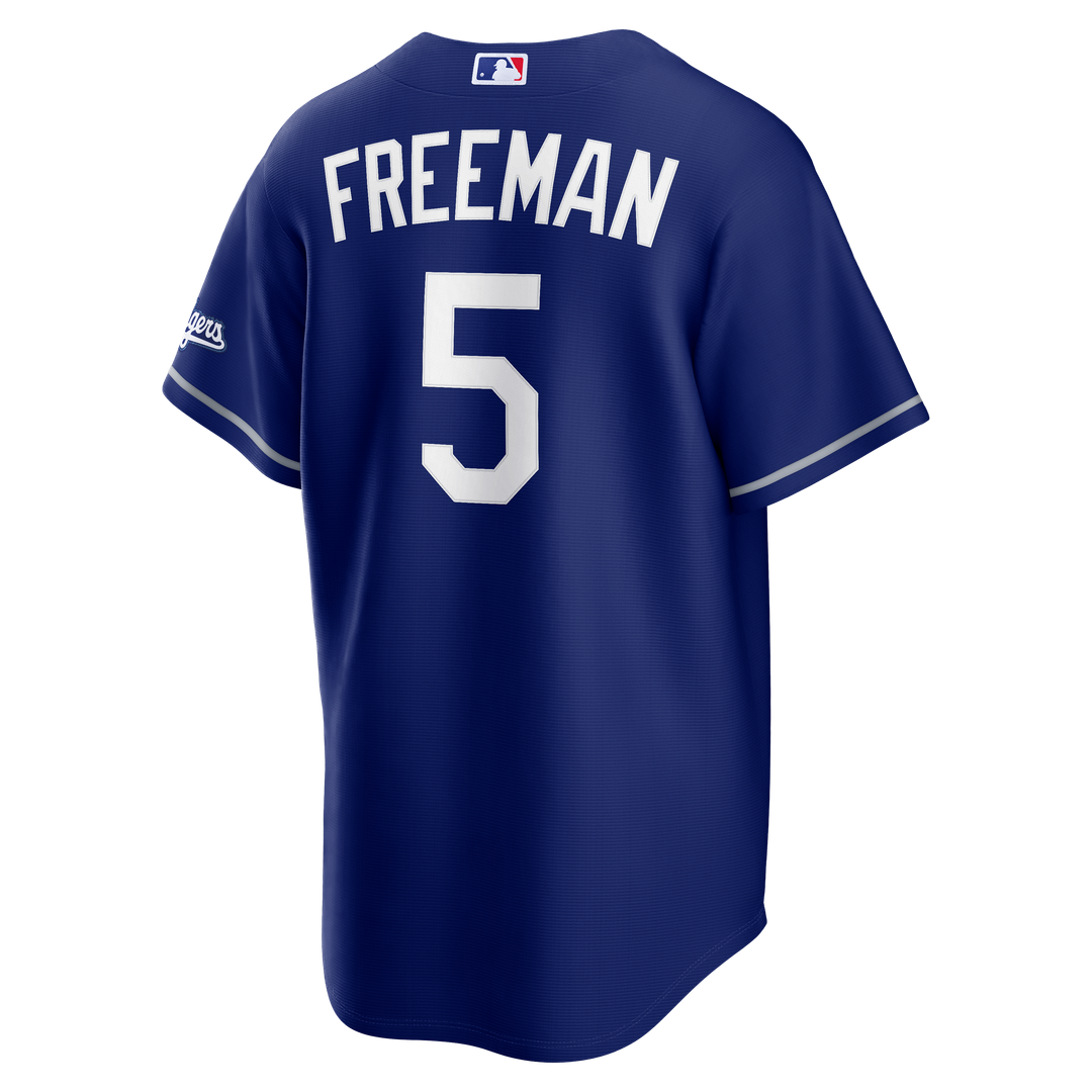 Los Angeles Dodgers Freddie Freeman Alternate Stadium Jersey — Royal
