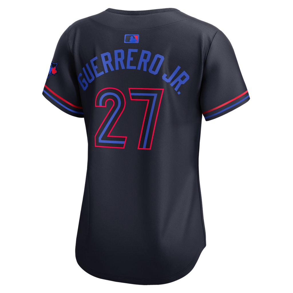 Toronto Blue Jays Vladimir Guerrero Jr. Women's 2024 City Connect Limited Jersey — Navy