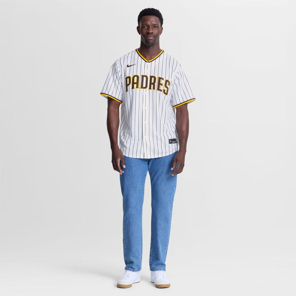 San Diego Padres Ramón Laureano Home Replica Jersey — White