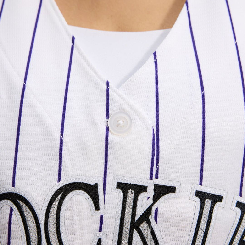 Colorado Rockies Women's Home Replica Team Jersey — White