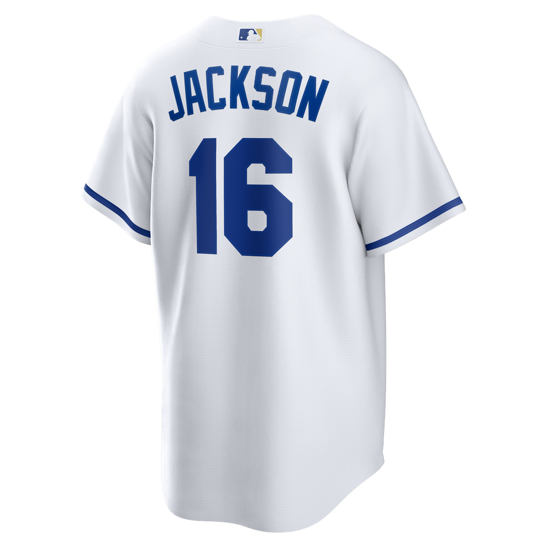 Kansas City Royals Bo Jackson Home Retired Replica Jersey — White