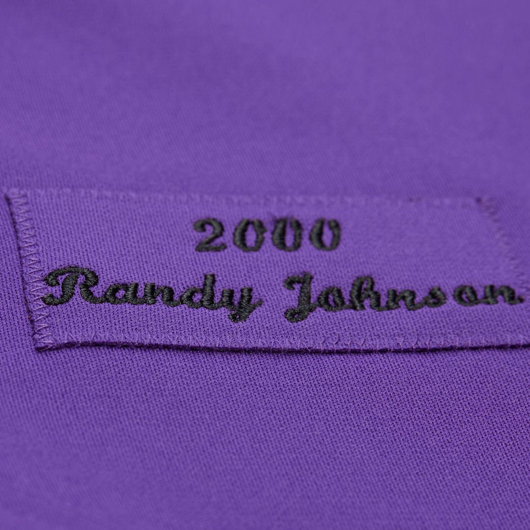 Arizona Diamondbacks Randy Johnson 2000 Throwback Authentic Jersey — Purple