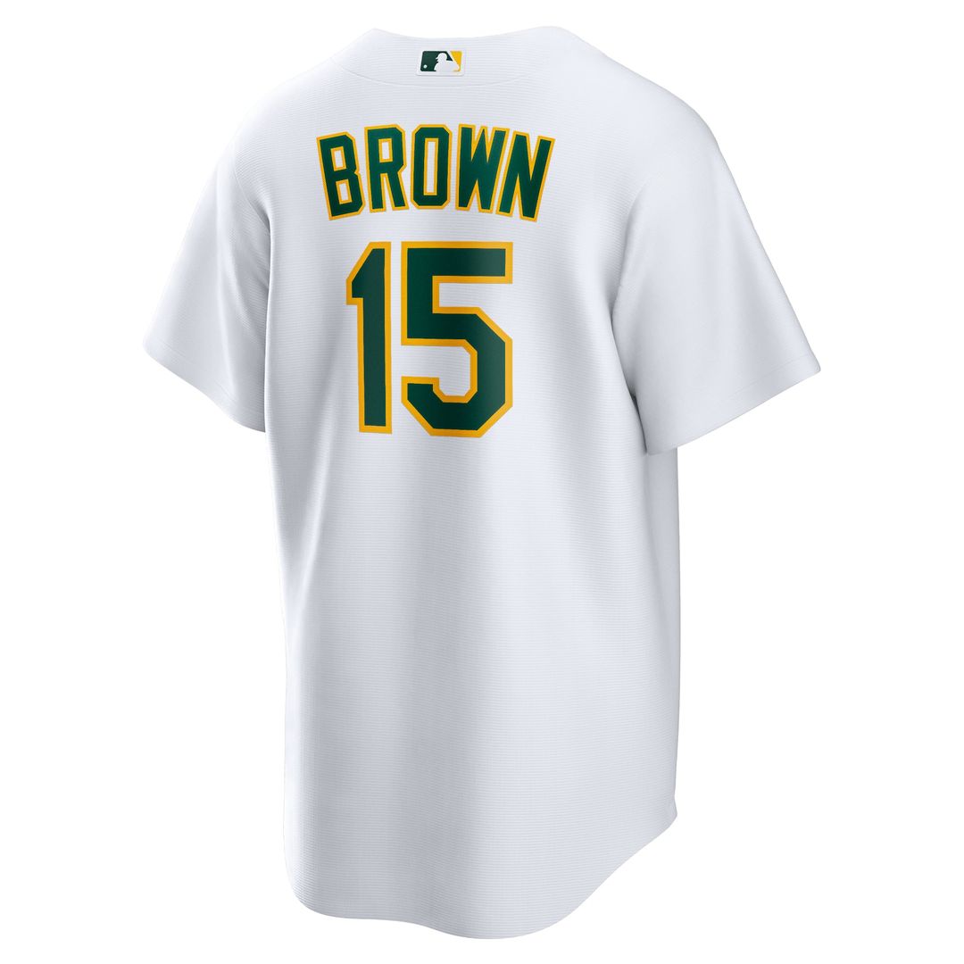 Athletics Seth Brown Home Replica Jersey — White