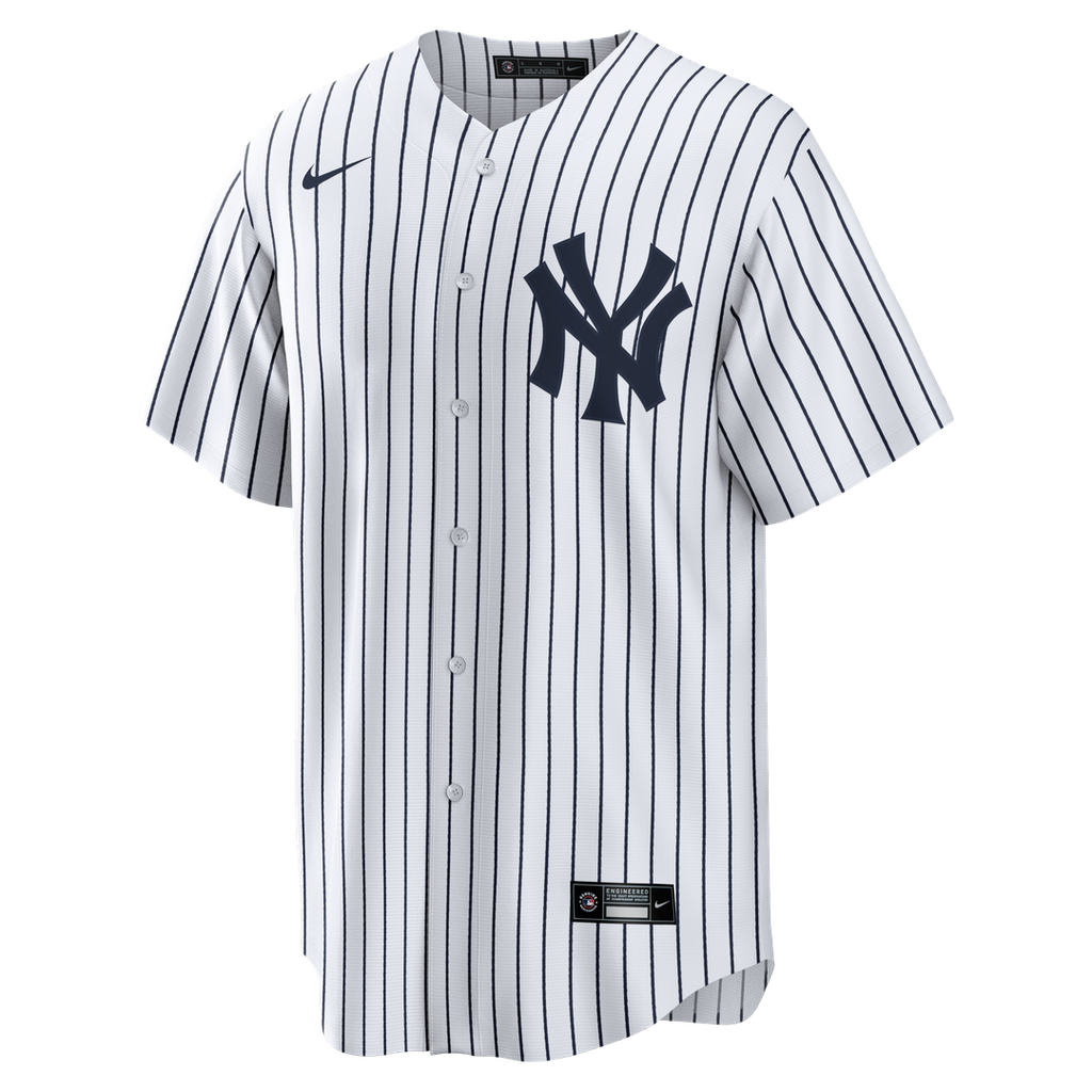 New York Yankees Derek Jeter Home Retired Replica Jersey — White