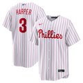 Philadelphia Phillies Bryce Harper Home Replica Jersey — White