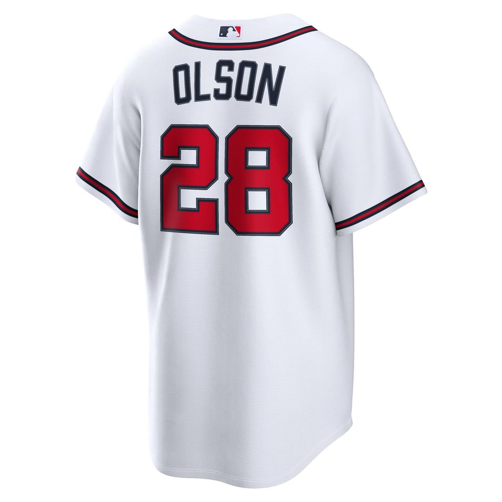 Atlanta Braves Matt Olson Home Replica Jersey — White