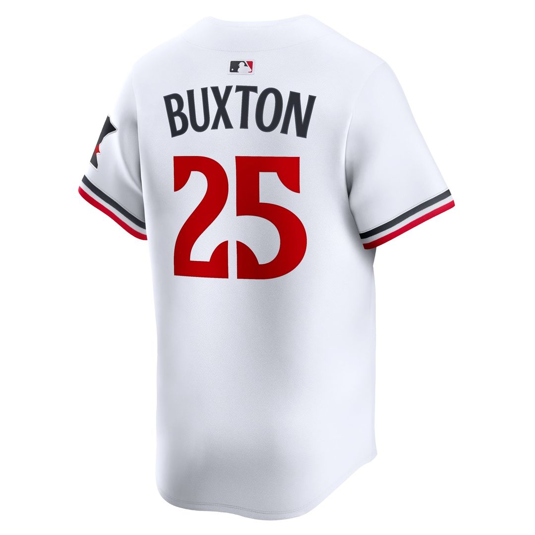 Minnesota Twins Byron Buxton Home Limited Jersey — White