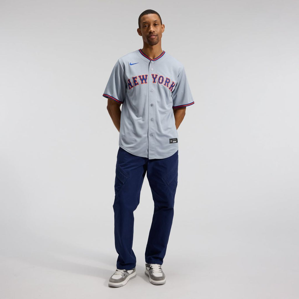 New York Mets Juan Soto Road Replica Jersey — Gray