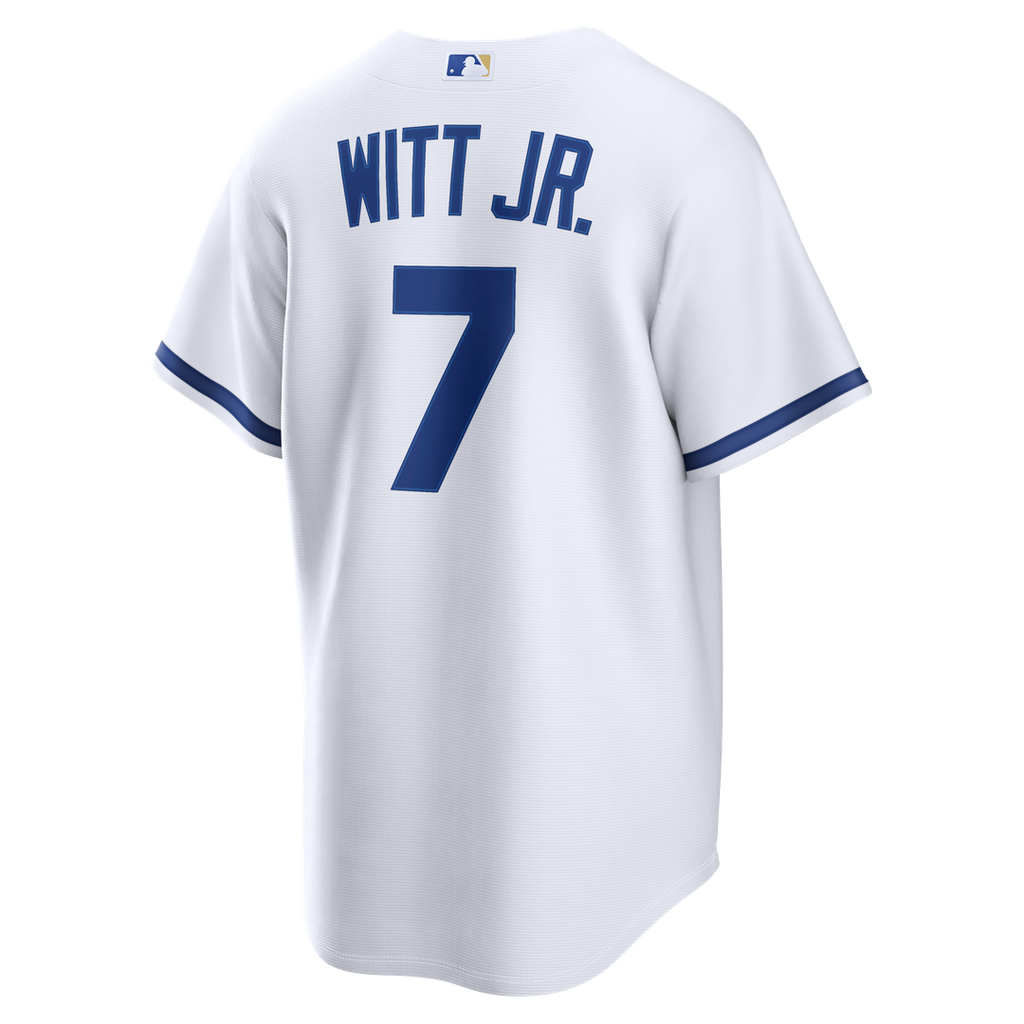 Kansas City Royals Bobby Witt Jr. Home Replica Jersey — White