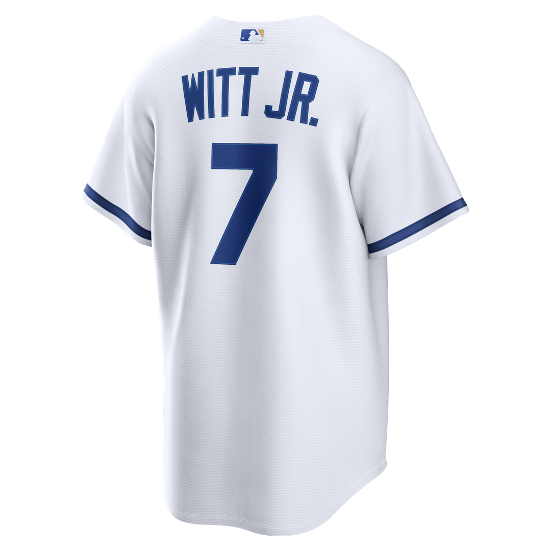 Kansas City Royals Bobby Witt Jr. Home Replica Jersey — White