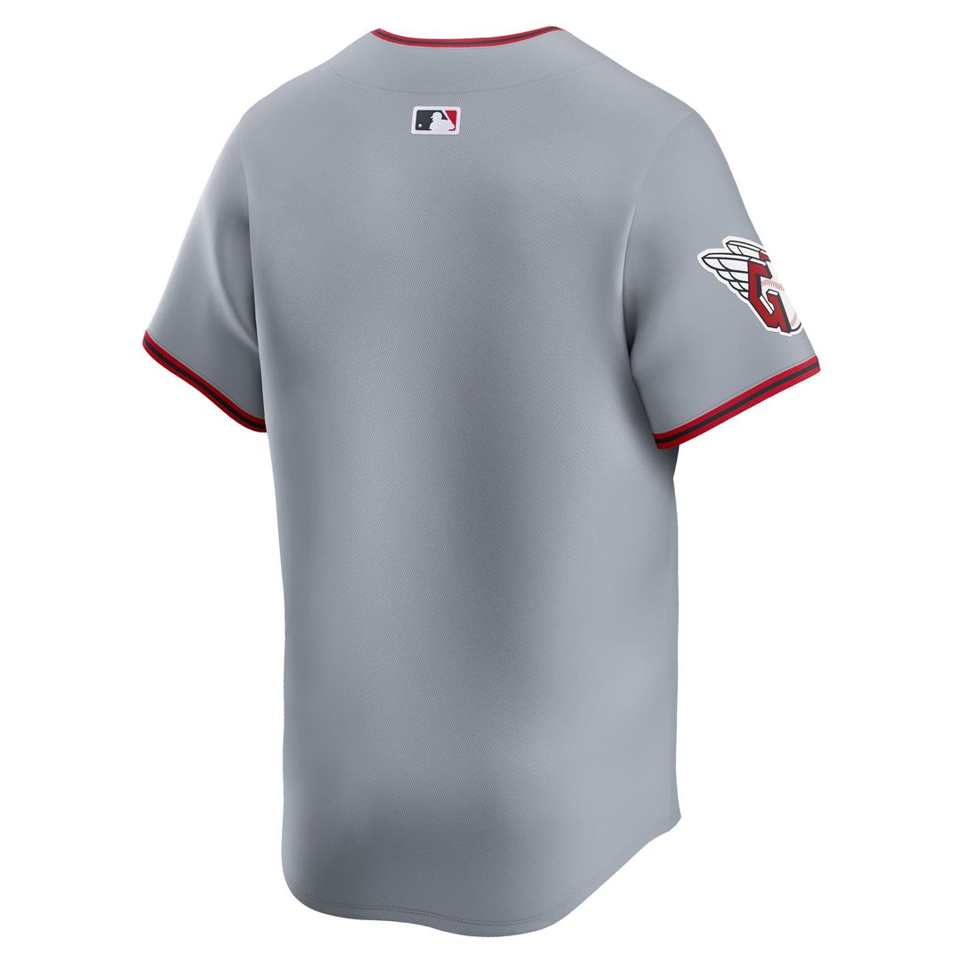 Cleveland Guardians Road Limited Jersey — Gray