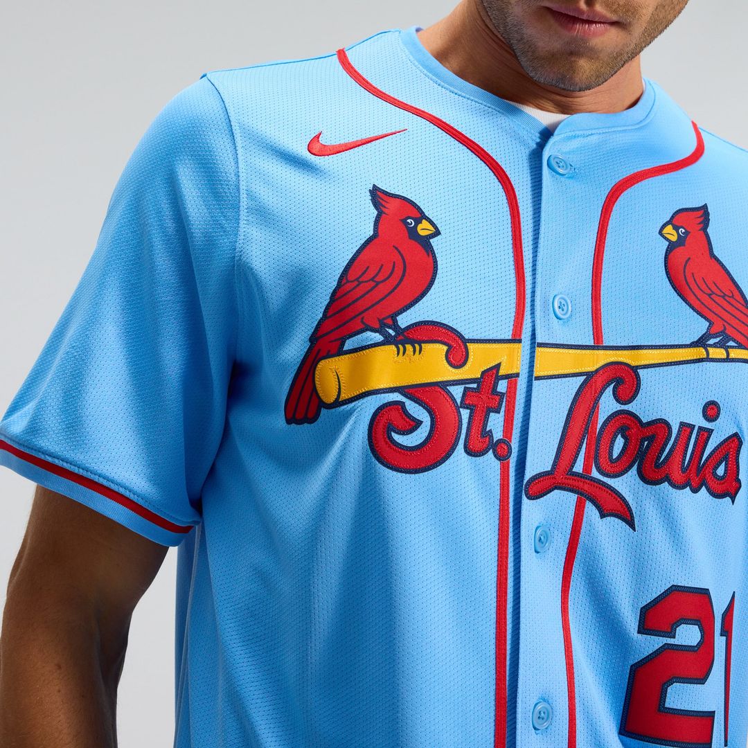 St. Louis Cardinals Lars Nootbaar Alternate Limited Jersey — Light Blue