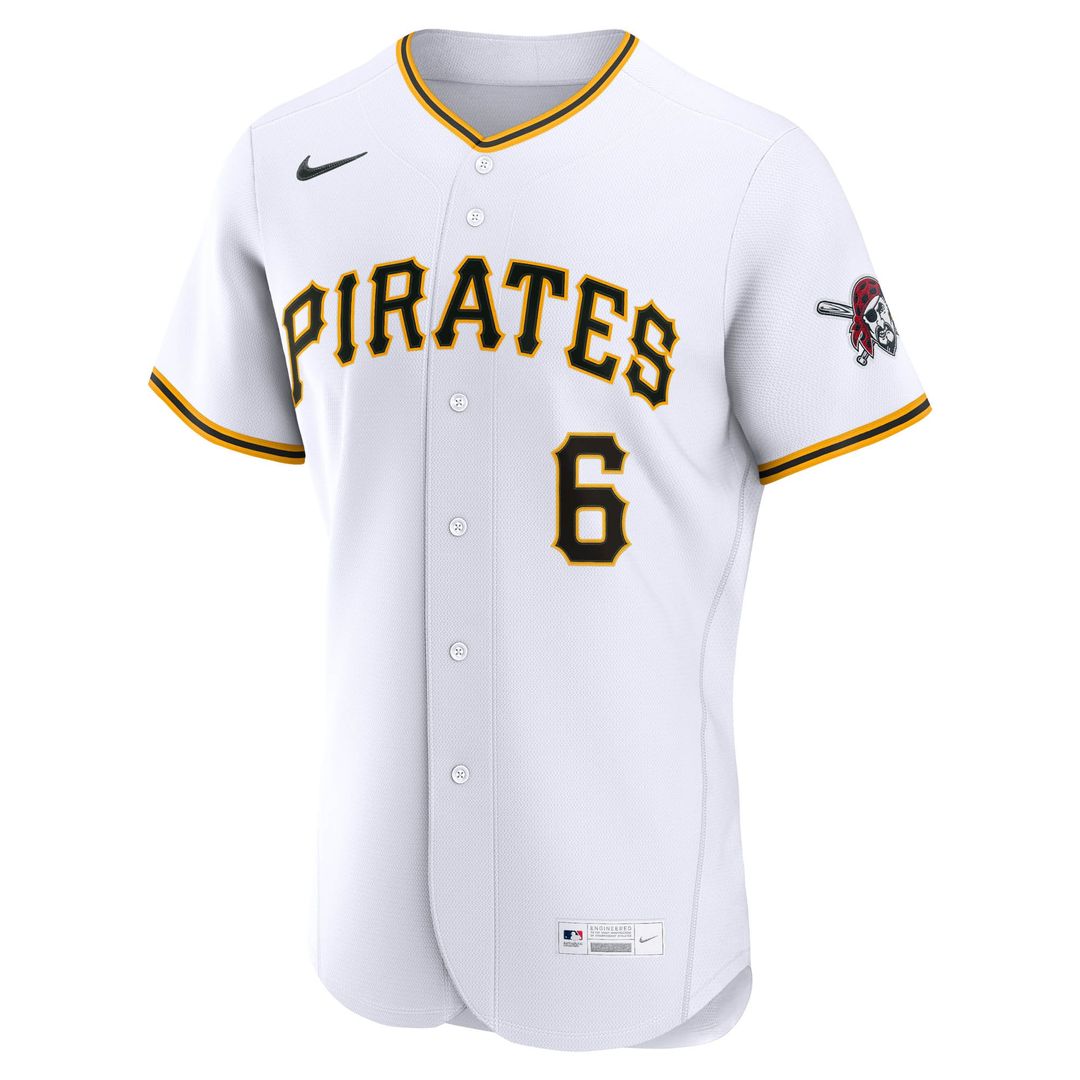 Pittsburgh Pirates Konnor Griffin Home Authentic Jersey — White