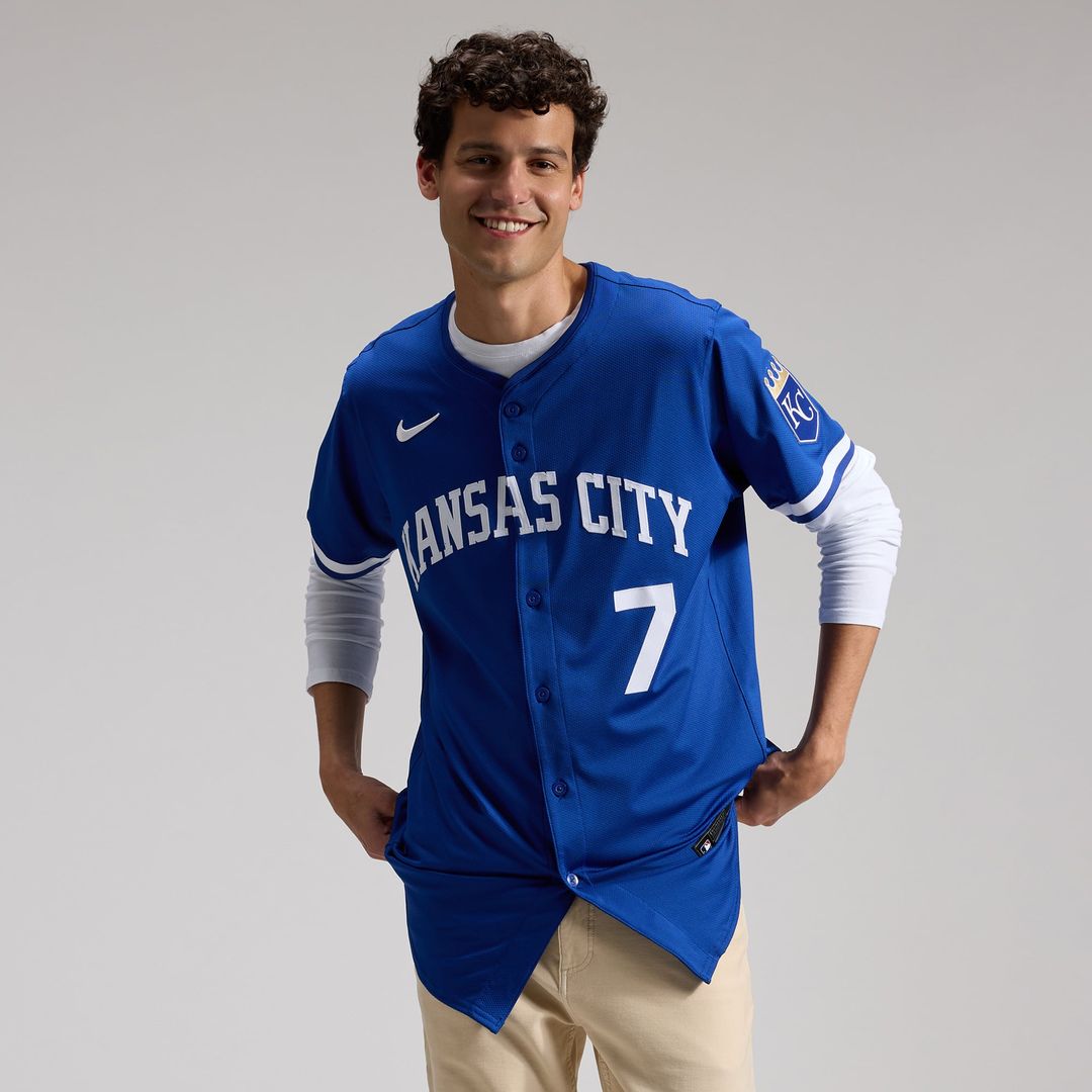 Kansas City Royals Bobby Witt Jr. Alternate 2 Elite Jersey — Royal