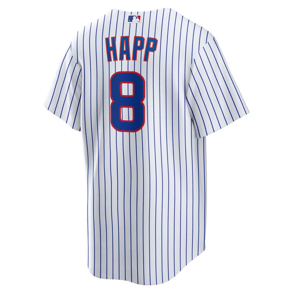 Chicago Cubs Ian Happ Home Replica Jersey — White