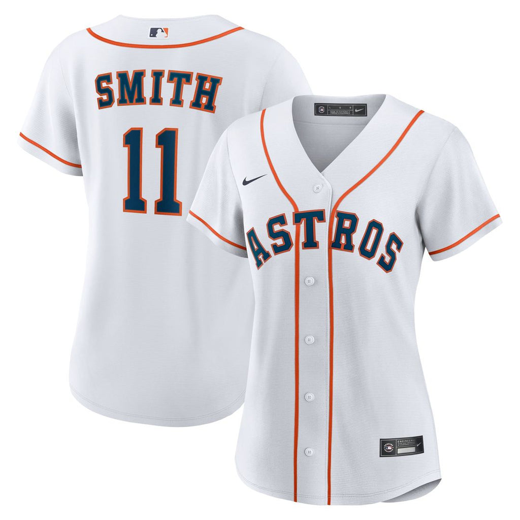 Houston Astros Cam Smith Women's Home Replica Jersey — White
