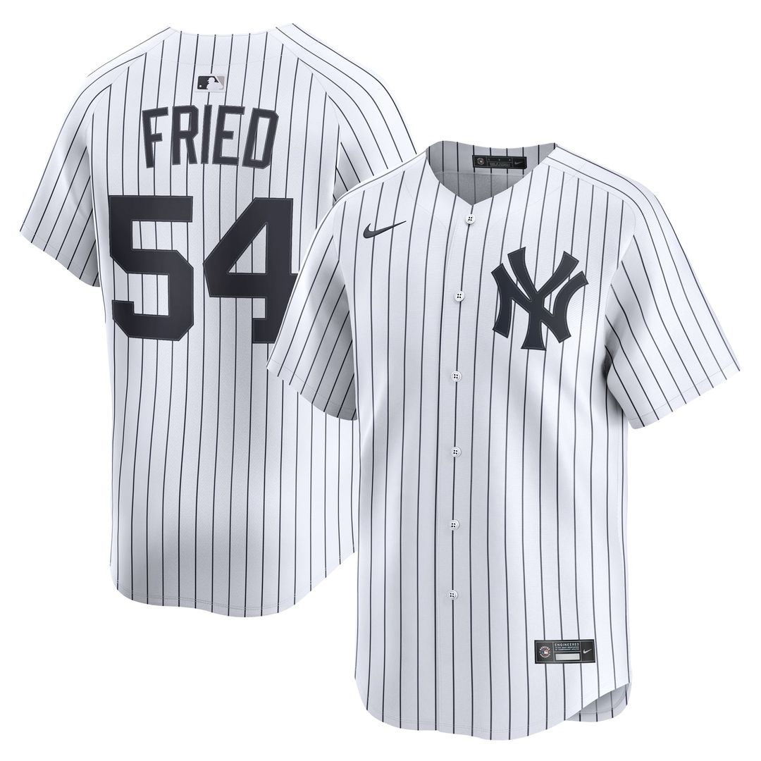 New York Yankees Max Fried Home Limited Jersey — White