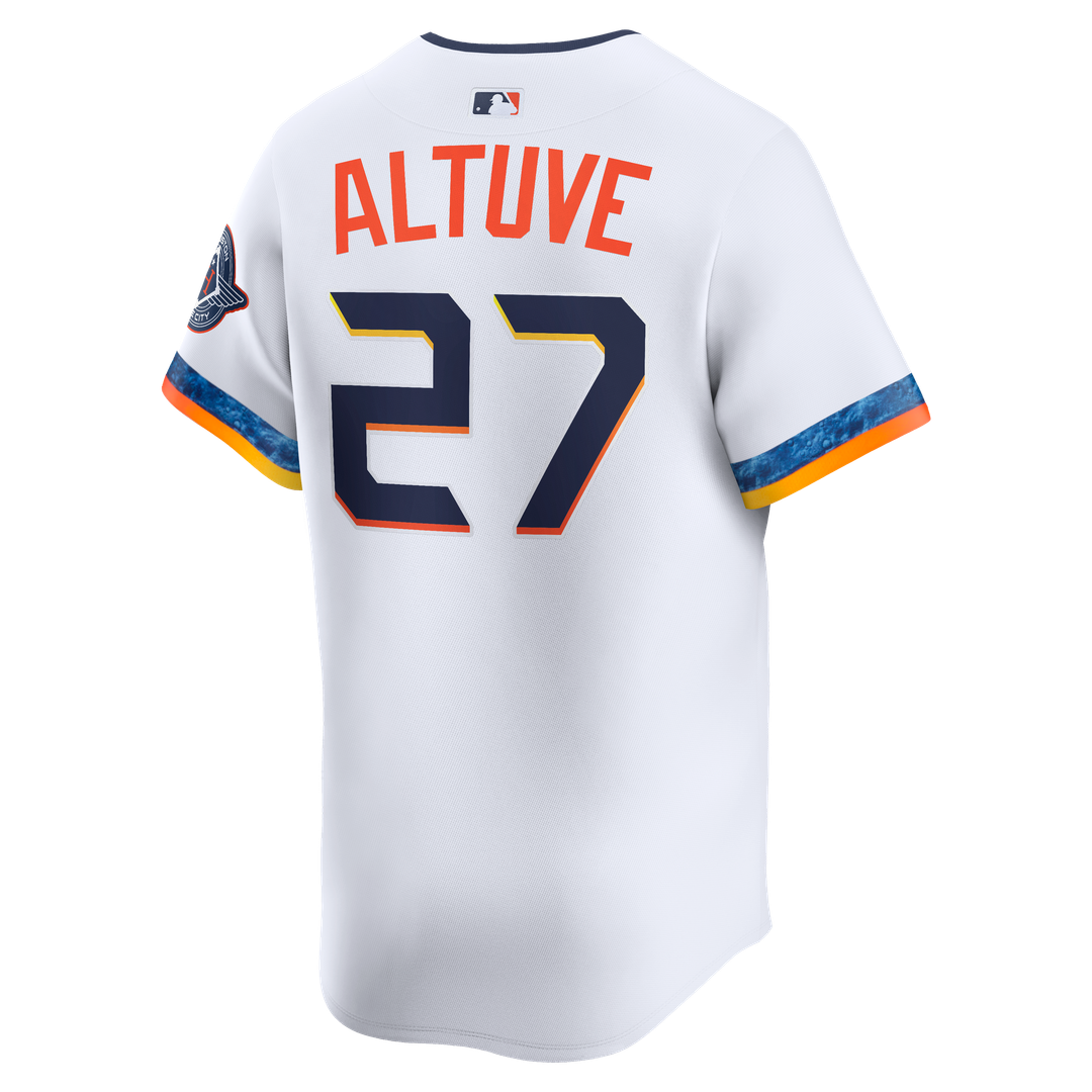 Houston Astros Jose Altuve 2025 City Connect Limited Jersey — White