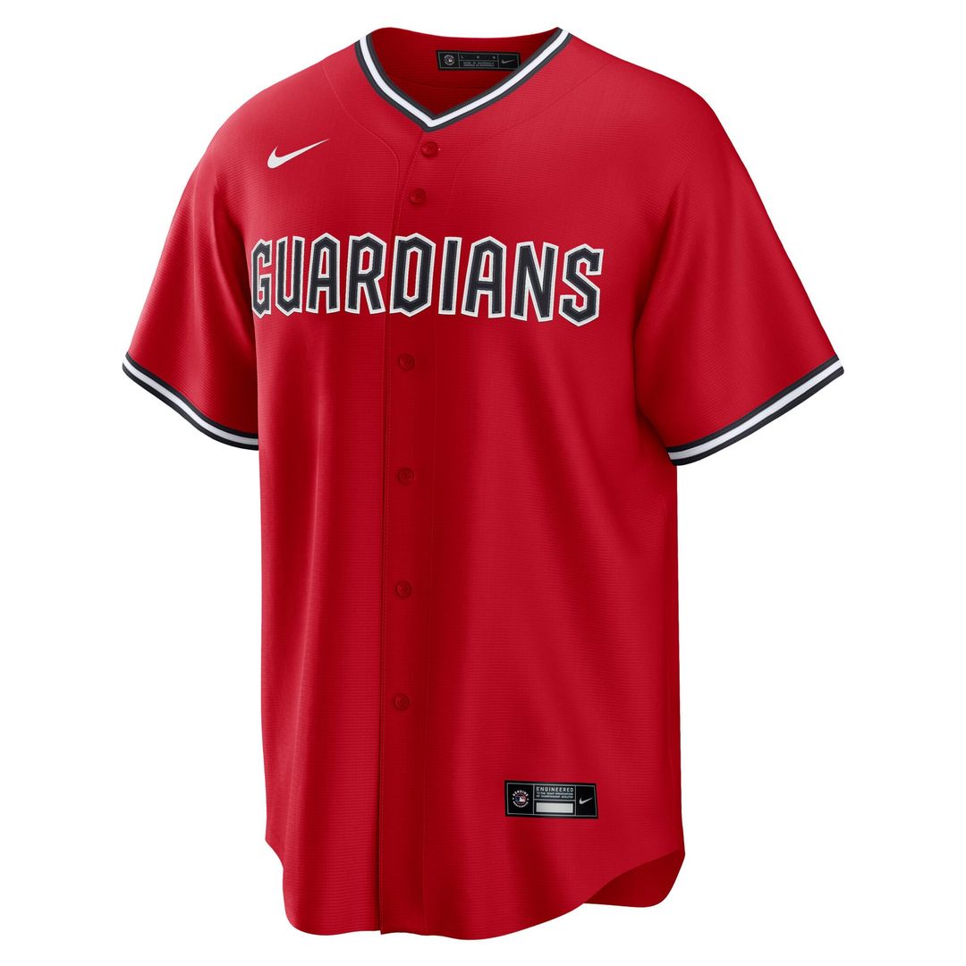 Cleveland Guardians Alternate 2 Replica Jersey — Red