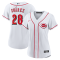 Cincinnati Reds Eugenio Suárez Women's Home Replica Jersey — White