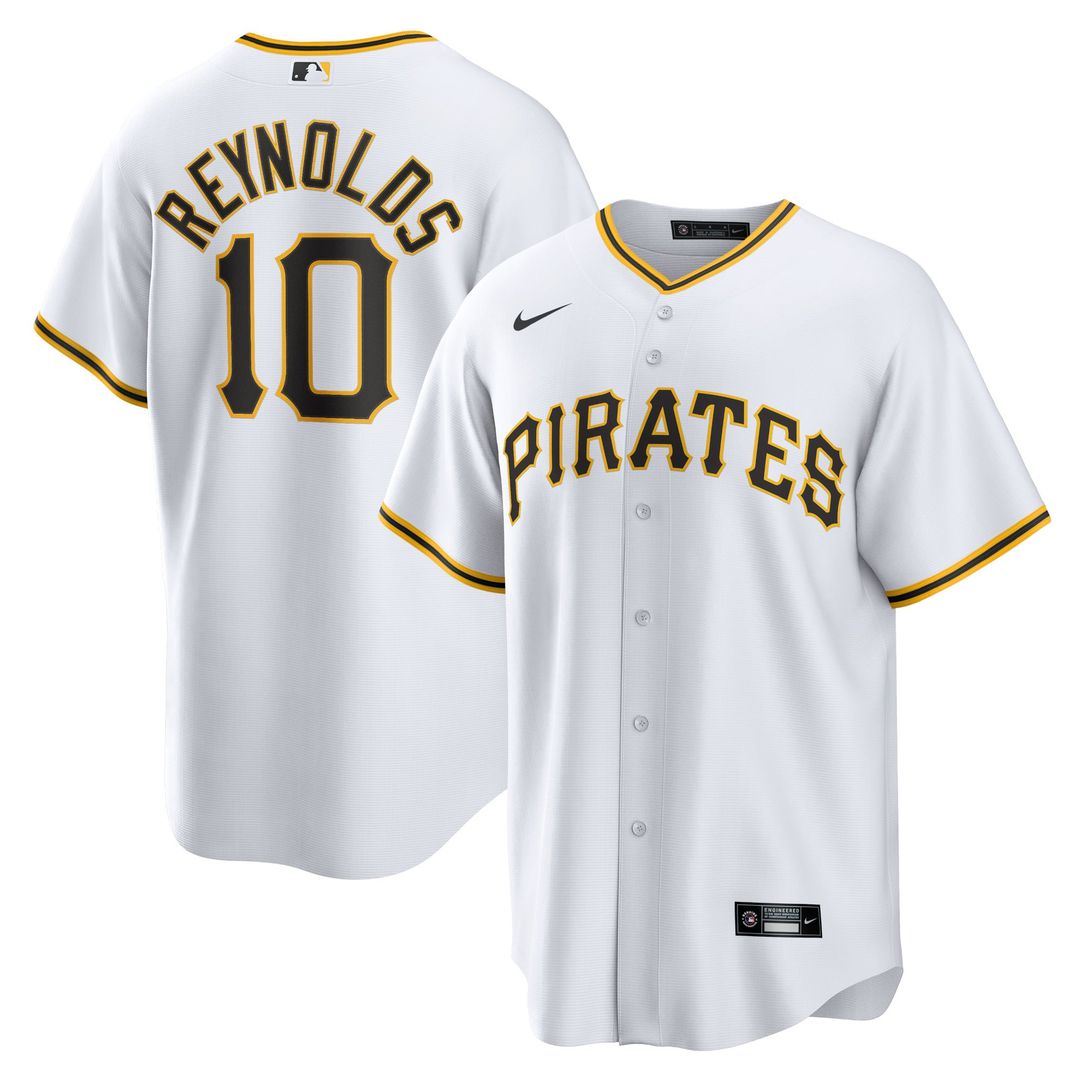 Pittsburgh Pirates Bryan Reynolds Replica Jersey — White