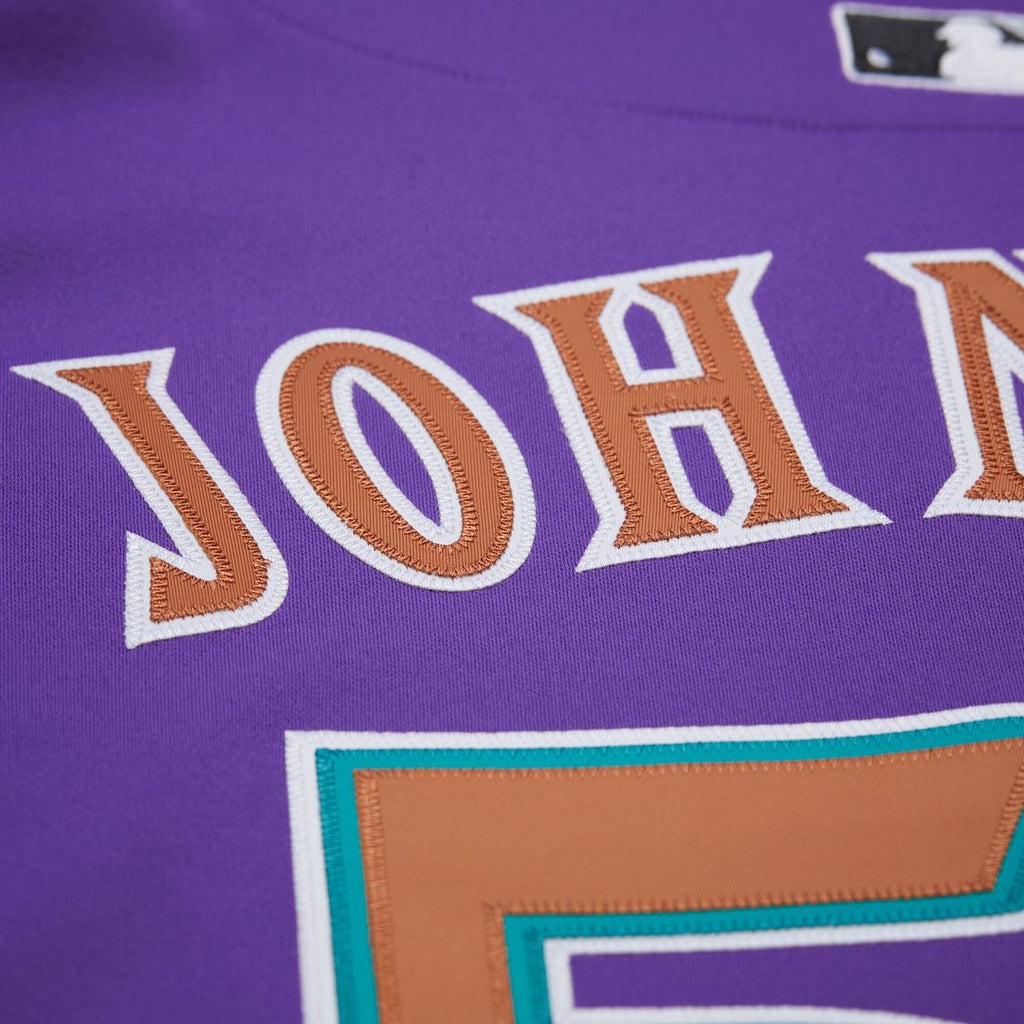 Arizona Diamondbacks Randy Johnson 2000 Throwback Authentic Jersey — Purple