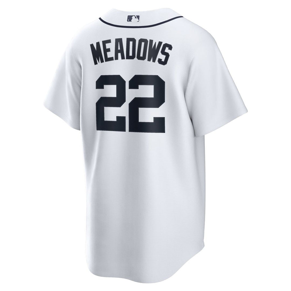 Detroit Tigers Parker Meadows Home Replica Jersey — White