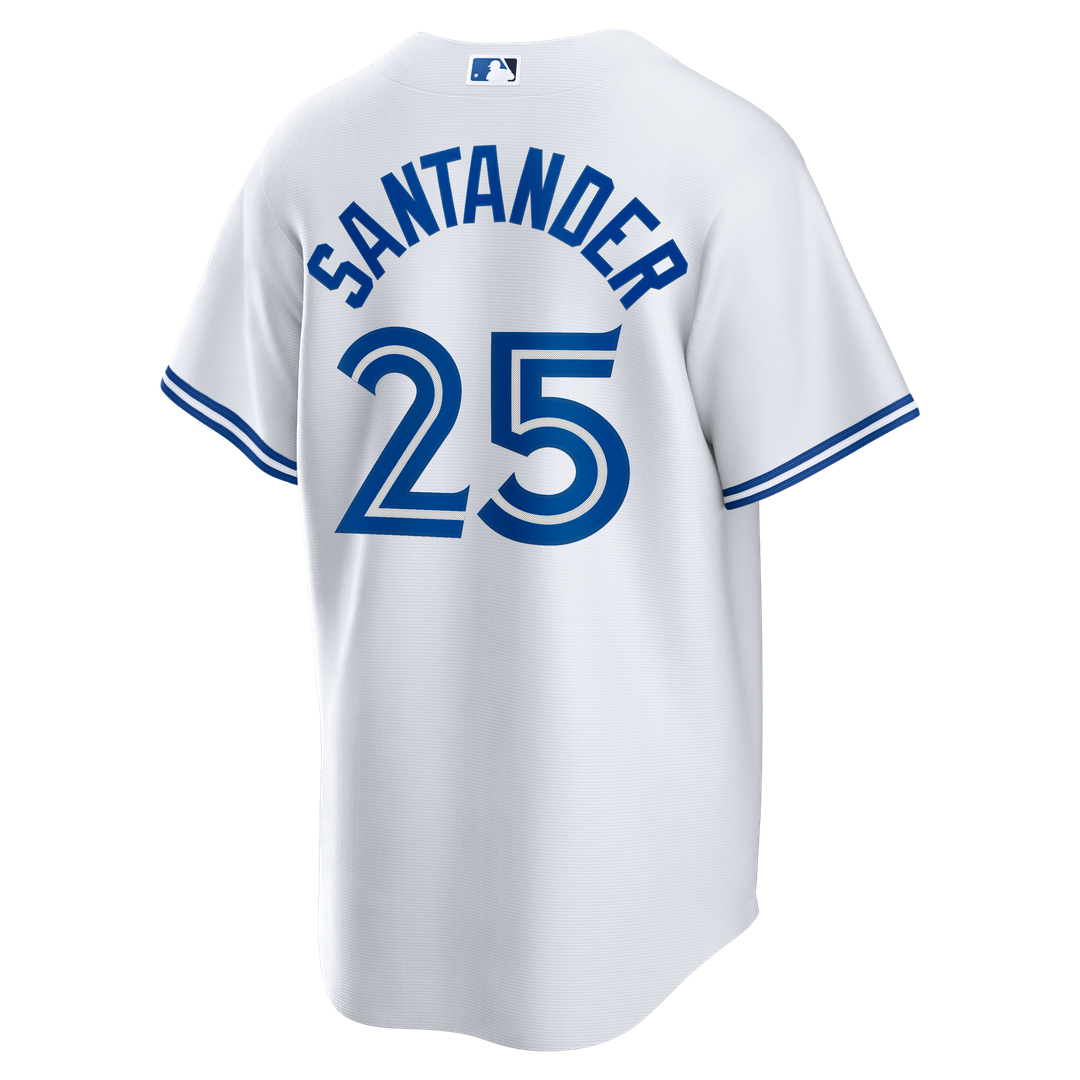 Toronto Blue Jays Anthony Santander Home Replica Jersey — White