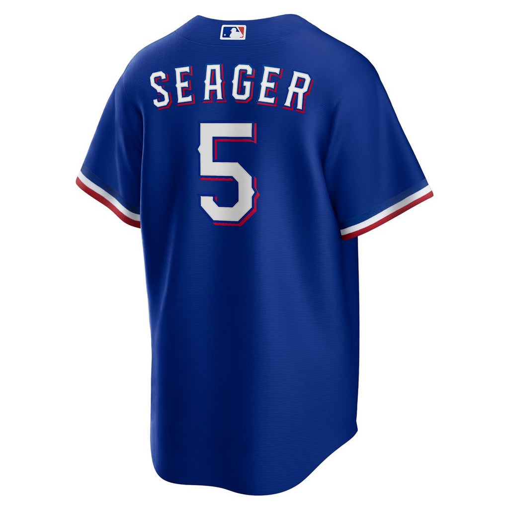 Texas Rangers Corey Seager Alternate 2 Replica Jersey — Royal