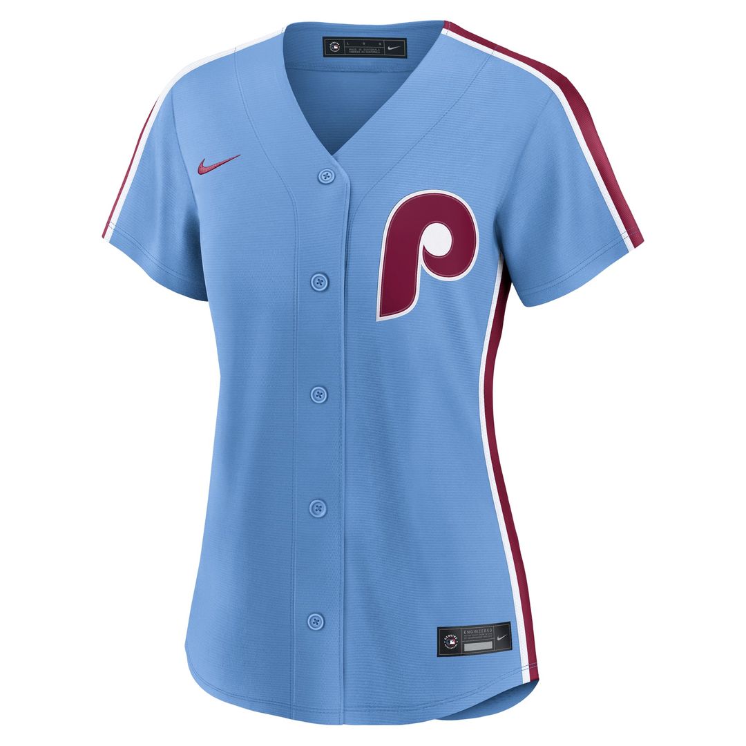 Philadelphia Phillies Bryce Harper Women's Alternate Replica Jersey — Light Blue