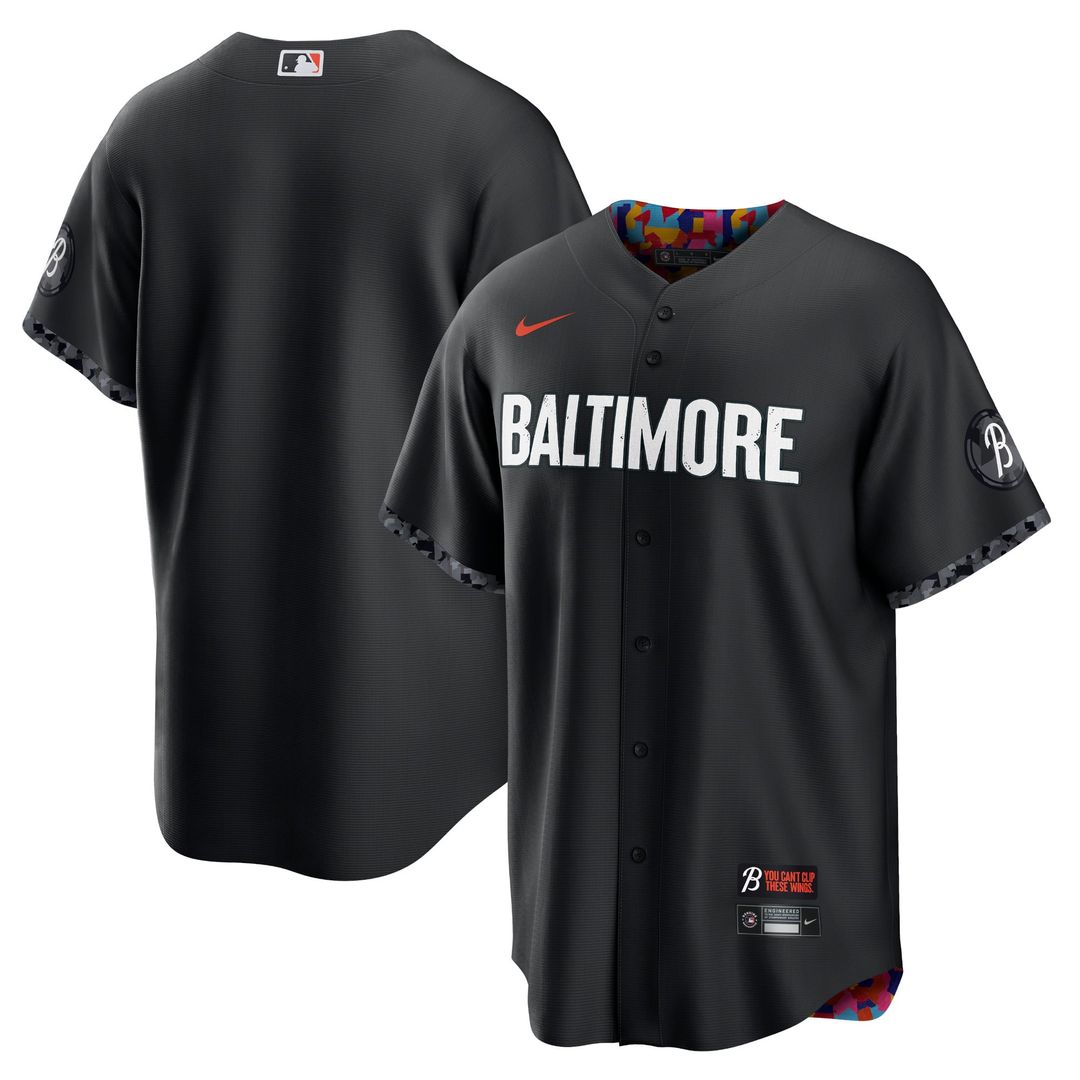 Baltimore Orioles City Connect Replica Jersey — Black