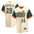 Baltimore Orioles Samuel Basallo 2026 City Connect Stadium Jersey — Cream