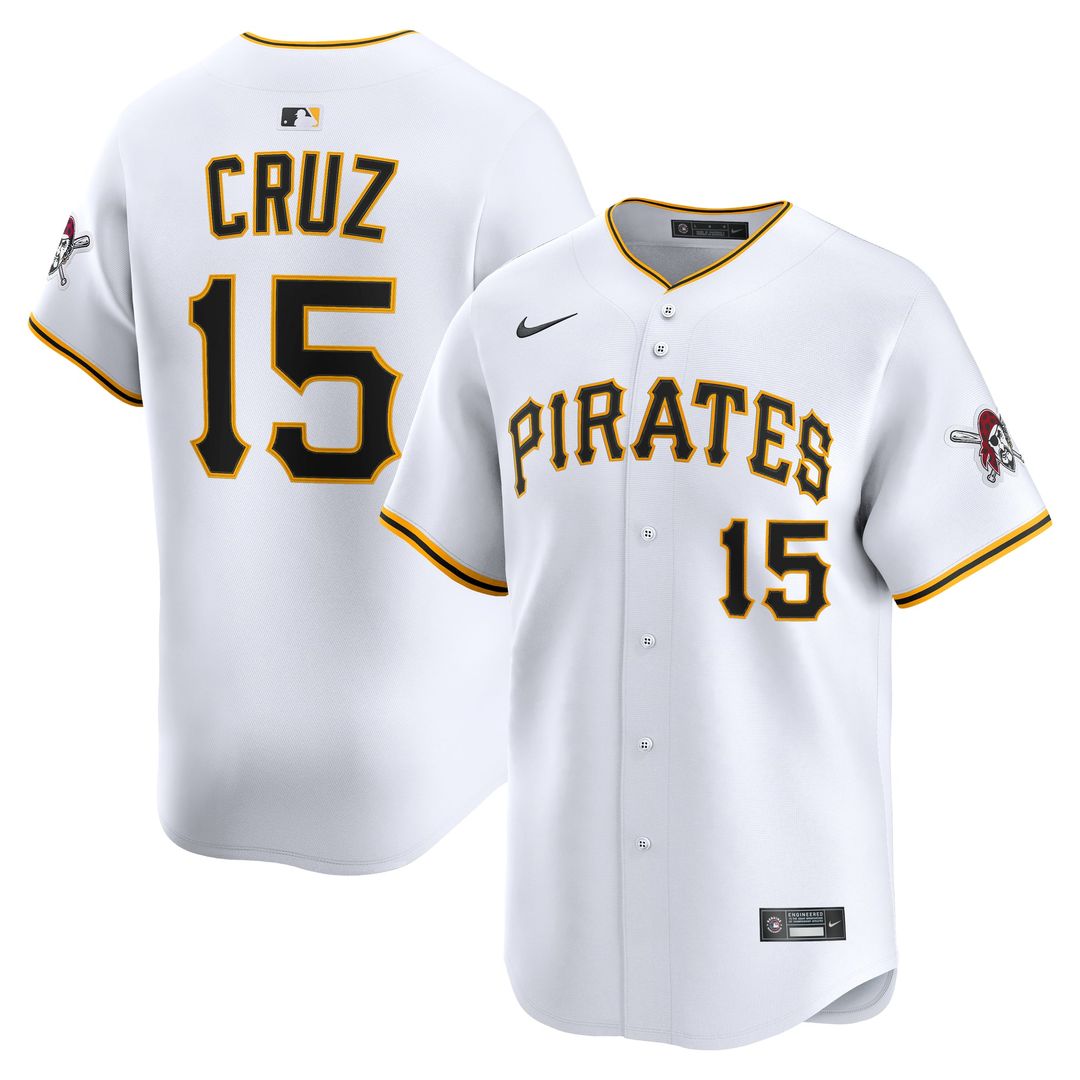 Pittsburgh Pirates Oneil Cruz Home Limited Jersey — White