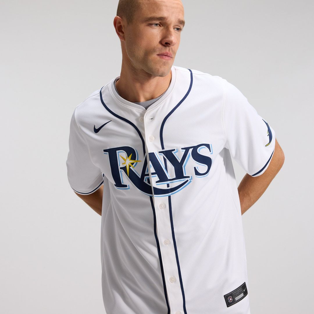 Tampa Bay Rays Yandy Diaz Home Limited Jersey — White