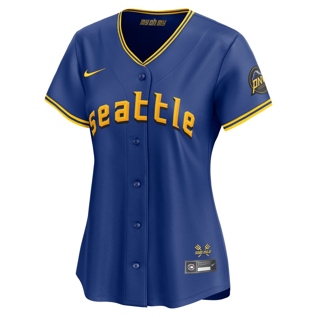 Seattle Mariners Women's City Connect Limited Jersey — Royal