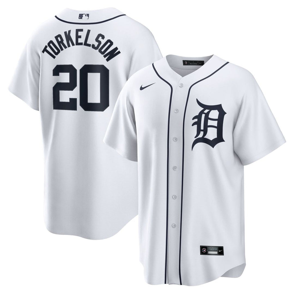 Detroit Tigers Spencer Torkelson Home Replica Jersey — White