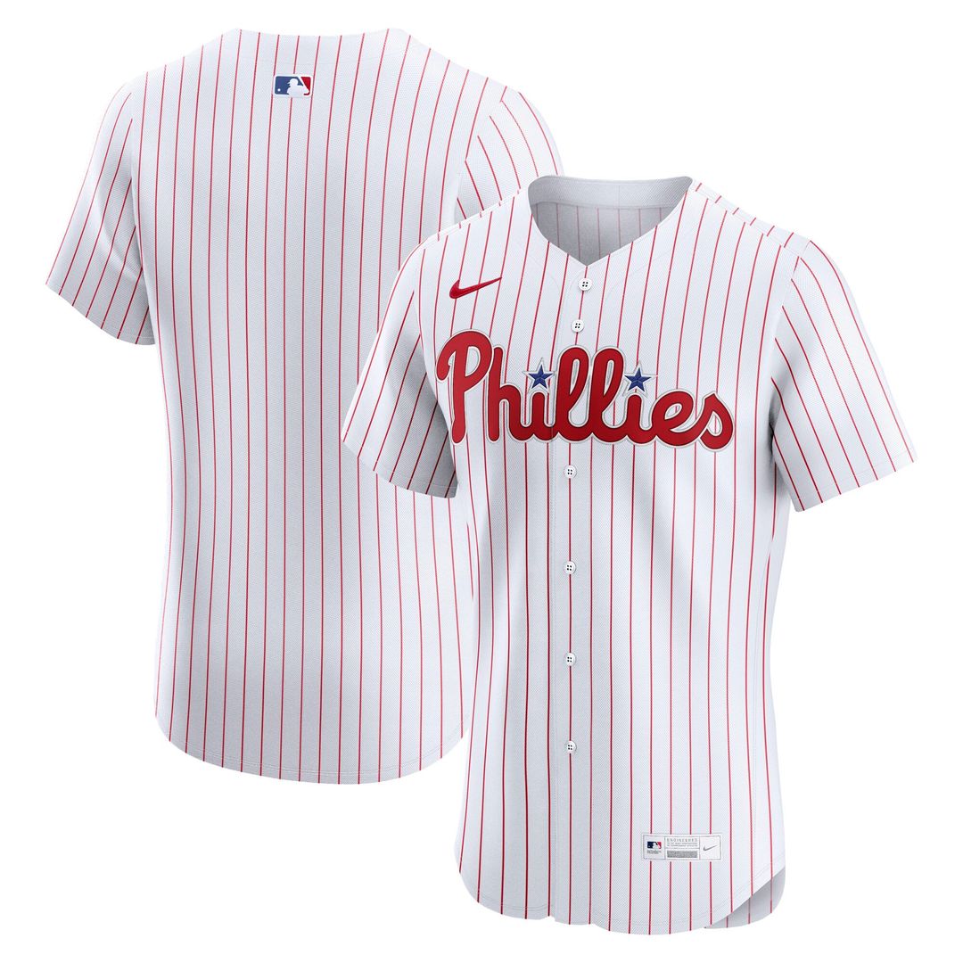 Philadelphia Phillies Home Elite Jersey — White