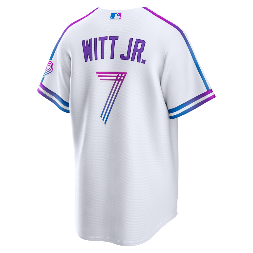 Kansas City Royals Bobby Witt Jr. 2026 City Connect Stadium Jersey — White